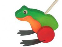 Hračka na palici - Žabka